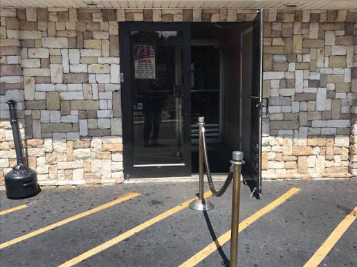 Former entrance to Showplace Gentlemen's Club